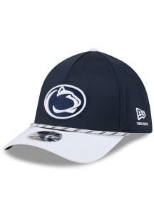 New Era Penn State Nittany Lions Navy Blue JR Rope 39THIRTY M Crown A Frame Youth Adjustable Hat