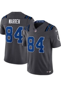Tyler Warren Nike Indianapolis Colts Mens Anthracite Rivalry Limited Football Jersey