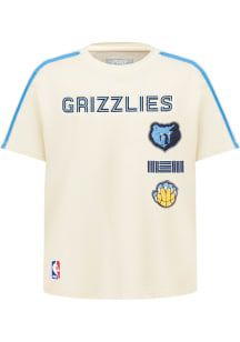 Pro Standard Memphis Grizzlies Youth White Retro Classics Short Sleeve T-Shirt