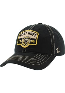 Zephyr Fort Hays State Tigers Headrest Adjustable Hat - Black
