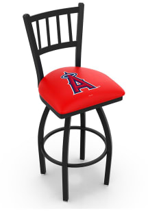 Los Angeles Angels Swivel Counter Pub Stool - Black