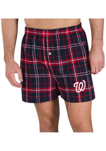 Concepts Sport Washington Nationals Mens Navy Blue Ultimate Boxer Shorts