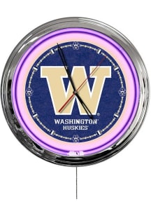 Washington Huskies Multi Color LED Wall Clock
