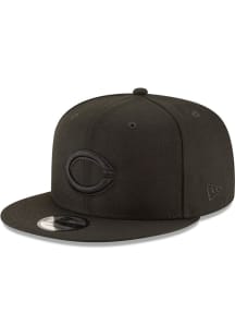 New Era Cincinnati Reds Black Tonal Basic 9FIFTY Mens Snapback Hat