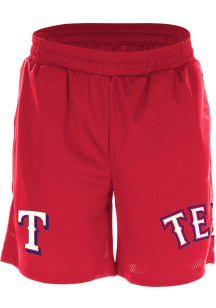 New Era Texas Rangers Mens Red Summer Shorts