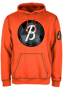 New Era Baltimore Orioles Mens Grey On-Field City Connect Long Sleeve Hoodie