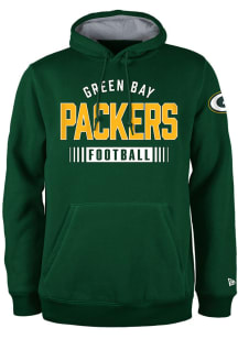New Era Green Bay Packers Mens Green Sport Night Long Sleeve Hoodie