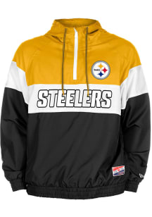 New Era Pittsburgh Steelers Mens Black 3rd Down Pullover Jackets