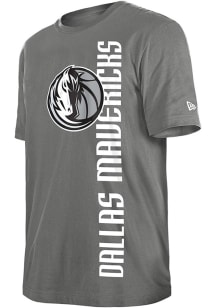 New Era Dallas Mavericks Grey City Edition Short Sleeve T Shirt