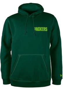 New Era Green Bay Packers Mens Green Mono Camo Fashion Hood
