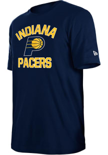 New Era Indiana Pacers Navy Blue Heart and Soul Short Sleeve T Shirt