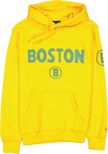 New Era Boston Red Sox Mens Yellow City Connect Fashion Hood