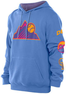 New Era Colorado Rockies Mens Light Blue City Connect Fashion Hood