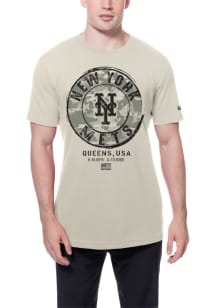 New Era New York Mets White Armed Forces Day Short Sleeve T Shirt