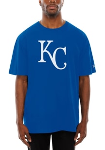 New Era Kansas City Royals Blue Primary Logo Short Sleeve T Shirt