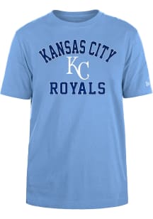 New Era Kansas City Royals Light Blue Heart And Soul Short Sleeve T Shirt