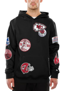 New Era Kansas City Chiefs Mens Black Uptown Threads Fashion Hood