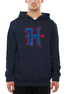 New Era Houston Texans Mens Navy Blue Retro Poly Hood