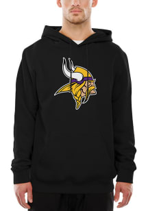 New Era Minnesota Vikings Mens Black Poly Hood