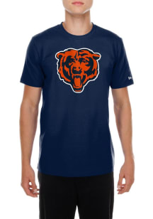 New Era Chicago Bears Navy Blue Poly Short Sleeve T Shirt