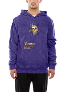 New Era Minnesota Vikings Mens Purple Sport Night Fashion Hood