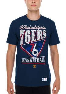 New Era Philadelphia 76ers Navy Blue City Edition Short Sleeve T Shirt