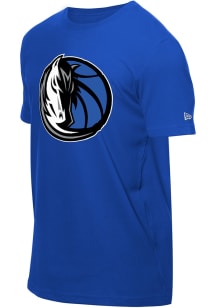New Era Dallas Mavericks Blue Primary Team Logo Short Sleeve T Shirt