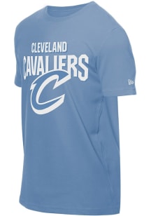 New Era Cleveland Cavaliers Light Blue Arch Name Short Sleeve T Shirt