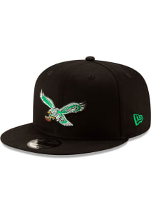 New Era Philadelphia Eagles Black Basic 9FIFTY Mens Snapback Hat