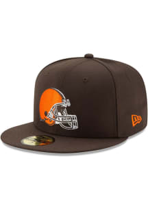 Cleveland Browns Mens Basic 59FIFTY BROWN New Era Fitted Hat
