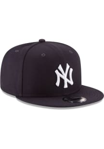 New York Yankees New Era BLACK Basic 9FIFTY Snapback Hat - 59001786