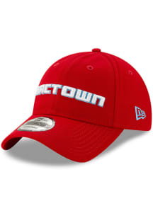 New Era Detroit Pistons 2019 City Series 9TWENTY Adjustable Hat - Red