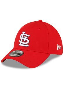 New Era St Louis Cardinals Mens Red Team Classic 39THIRTY Style Flex Hat