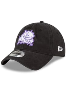New Era TCU Horned Frogs Core Classic 9TWENTY Adjustable Hat - Black