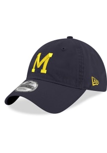 New Era Michigan Wolverines Retro Core Classic 9TWENTY Adjustable Hat - Blue