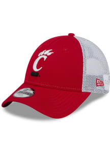 New Era Cincinnati Bearcats Red Evergreen Trucker JR 9FORTY Youth Adjustable Hat