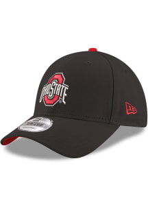 New Era Ohio State Buckeyes 9FORTY Adjustable Hat - Black
