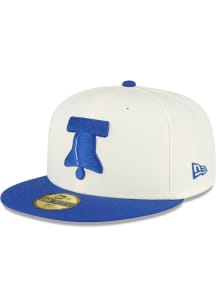 New Era Philadelphia 76ers Mens White Philadelphia 76ers White GCP City Series 59FIFTY Fitted Hat