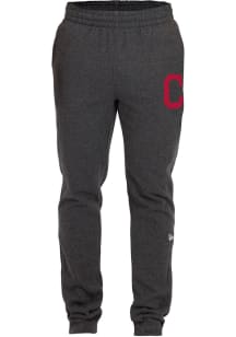 New Era Cleveland Guardians Mens Charcoal Primary Logo Sweatpants