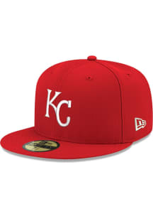 New Era Kansas City Royals Mens Red KC Royals Red GCP Grey UV 59FIFTY Classic Fitted Hat