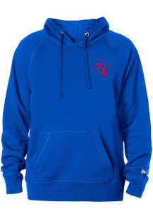New Era Texas Rangers Mens Blue 2022 BP HOOD Long Sleeve Hoodie
