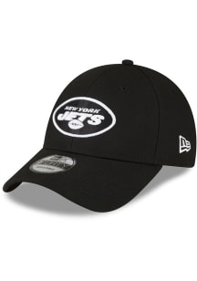 New Era New York Jets The League 9FORTY Design Adjustable Hat - Black