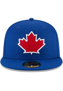 New Era Toronto Blue Jays Mens Blue AC Diamond Era Alt 2017 59FIFTY Fitted Hat