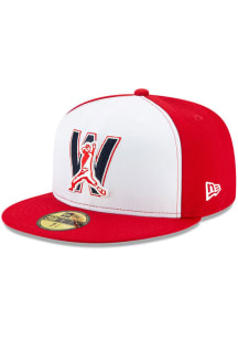 New Era Washington Nationals Mens Red Two-Tone Alt 4 2020 AC 59FIFTY Fitted Hat
