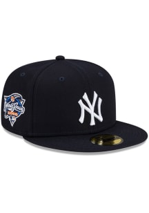 New Era New York Yankees Mens Navy Blue Patch Up 59FIFTY Fitted Hat