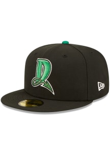 New Era Dayton Dragons Mens Black MiLB 2022 Authentic Collection Classic Fitted Hat