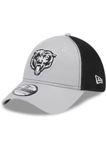 New Era Chicago Bears Mens Grey 2T Neo 39THIRTY Flex Hat
