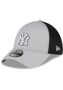 New Era New York Yankees Mens Grey 2T Neo 39THIRTY Flex Hat