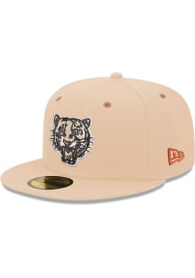 New Era Detroit Tigers Mens Brown 2T 59FIFTY Fitted Hat