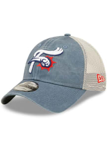 New Era Reading Fightin Phils Baby Toddler Washed 9TWENTY Adjustable Hat - Blue